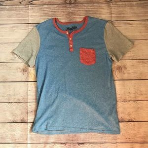 Brooklyn Cloth Multicolor Pocket Henley